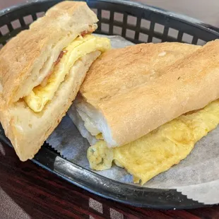 Bacon Egg Cheese Sandwich