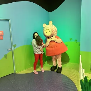 She did not want to meet Peppa