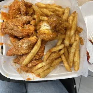 Hot garlic chicken tenders