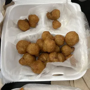 Fried mushrooms