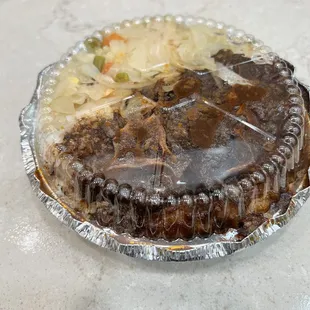 Oxtails Rice &amp; Beans