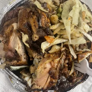 Jerk Chicken Dinner