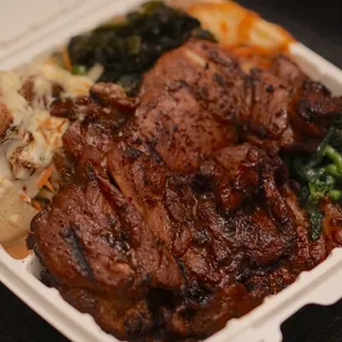 Bbq chicken. Regular plate all sides no rice *12/15/22