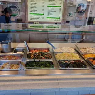 Some of the sides that they offer here.