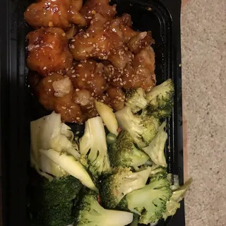 Sesame Chicken Dinner