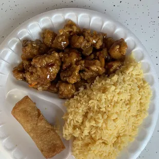 Orange chicken
