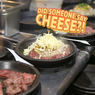 Behold! The Beef Pepper Rice of your dreams. Because who doesn't love more cheese?