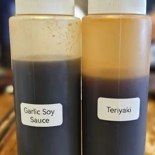 tables sauces