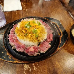 Curry Beef Pepper Rice