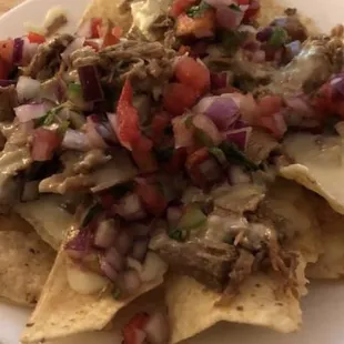 nachos, food