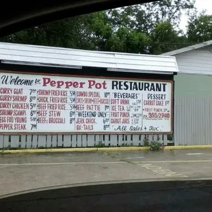 salads, menu