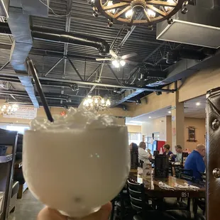 Cheers!!! 10/10 pina coladas &amp; chips/salsa... what more could a girl need? :)