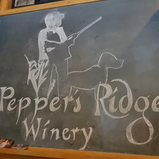 a chalk drawing of a man holding a gun