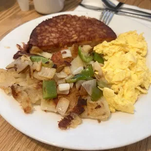 Corned Beef Hash and Eggs