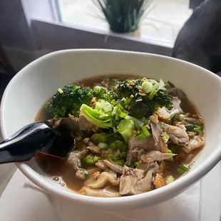 Roasted Duck Noodle Soup