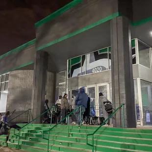 Front entrance steps