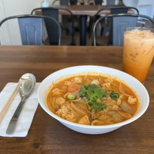 Tom Yum Noodle Soup