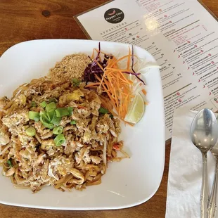 Crab Pad Thai