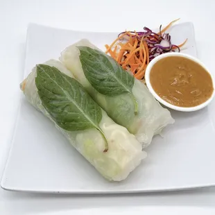 Salad Rolls with Tofu