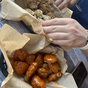 Boneless wings