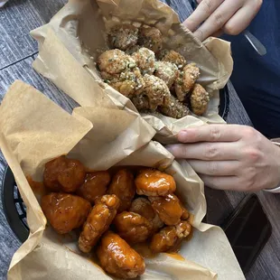 Boneless wings