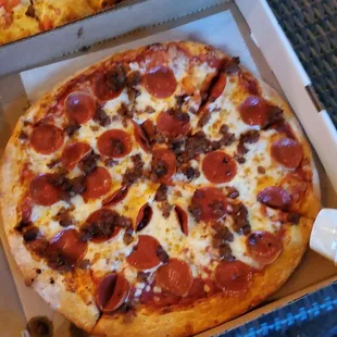 pizza, food