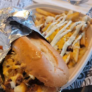 The Rango, with Texas Fries