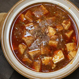 Mapo Tofu ($16)