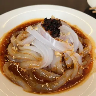 Clear Noodles in Chili Sauce Plate