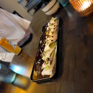 Sliced Pork Belly with Garlic Chili Sauce Plate