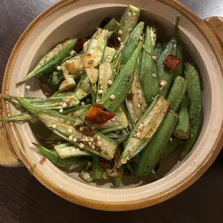 Dry Pot Okra