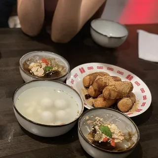 Brown Sugar Fried Sticky Rice Cake