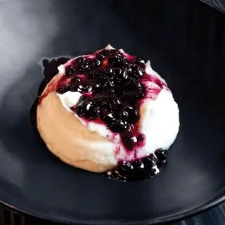 012. Yam Potato w/ Blueberry Sauce