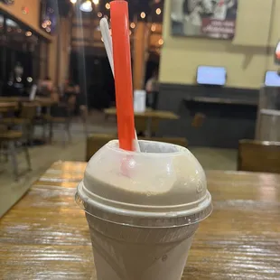 Cookie dough milkshake