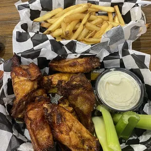 Boardwalk Fries and Honey Wings