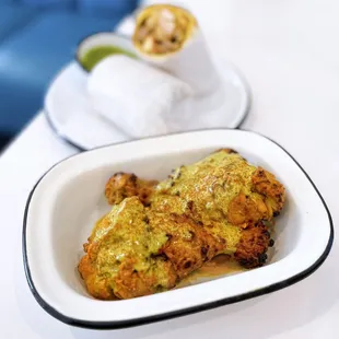Tandoori Drumsticks w/ malai mint sauce | 2 pc - $10