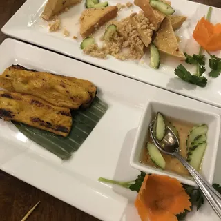 Chicken Or Beef Satay