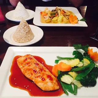 Grilled Salmon Teriyaki