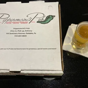 With a Helicon beer across the street ...