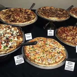 We are able to host private parties such as rehearsal dinners, birthday parties, etc.