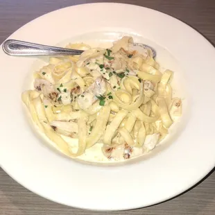 Fettuccine Alfredo with Chicken