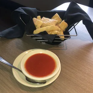 Complimentary Bread with Marinara