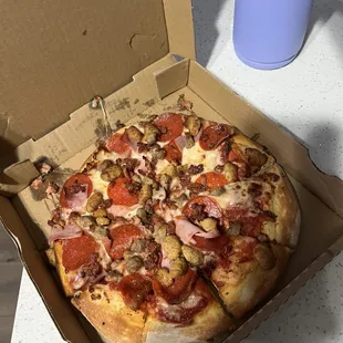 Small Meat Lovers Pizza
