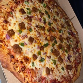 Hot Sausage Pizza