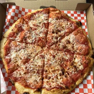 Medium cheese pizza