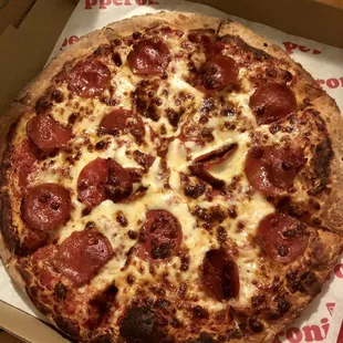 Medium Pepperoni with extra cheese