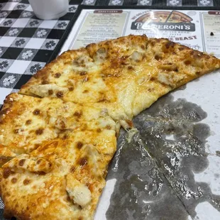 Buffalo chicken pizza