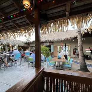 people sitting at tables