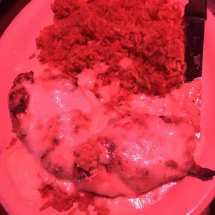 Pico Chicken (ordered without pico)