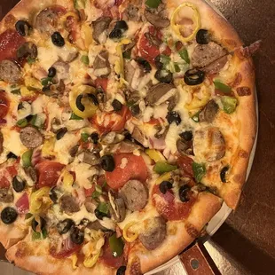 Deluxe Pizza I was impressed